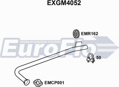 EuroFlo EXGM4052 - Tuyau d'échappement droxauto.com