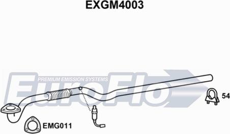 EuroFlo EXGM4003 - Tuyau d'échappement droxauto.com