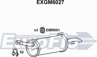 EuroFlo EXGM6027 - Silencieux arrière droxauto.com