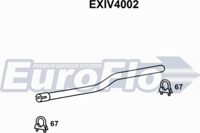 EuroFlo EXIV4002 - Tuyau d'échappement droxauto.com