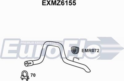 EuroFlo EXMZ6155 - Déflecteur de tuyau de sortie droxauto.com