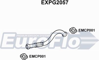 EuroFlo EXPG2057 - Tuyau d'échappement droxauto.com