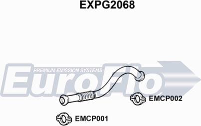 EuroFlo EXPG2068 - Tuyau d'échappement droxauto.com
