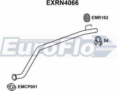 EuroFlo EXRN4066 - Tuyau d'échappement droxauto.com