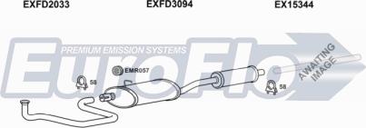 EuroFlo FDTRA25D 9004E - Échappement droxauto.com