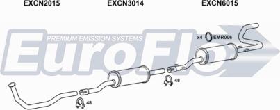 EuroFlo FTDUC25D 9004 - Échappement droxauto.com