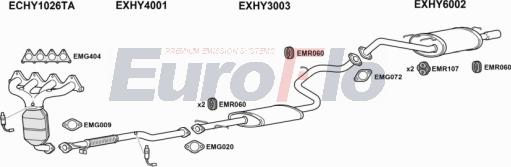 EuroFlo HYACC16 2001 - Échappement droxauto.com