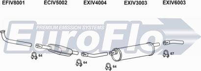 EuroFlo IVDAI28D 7008B - Échappement droxauto.com