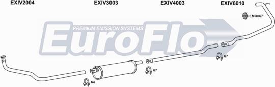 EuroFlo IVDAI28D 7008C - Échappement droxauto.com