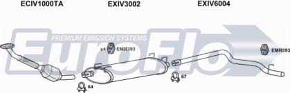 EuroFlo IVDAI23D 7003M - Échappement droxauto.com