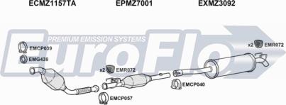 EuroFlo MZSPR21D 7022A03 - Échappement droxauto.com