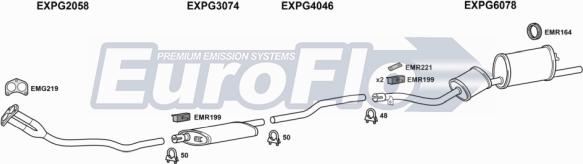 EuroFlo PG50520 2004A - Échappement droxauto.com