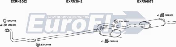 EuroFlo RN1919D 2001A - Échappement droxauto.com