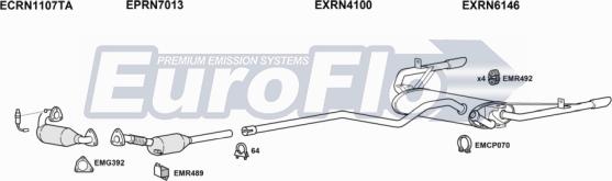 EuroFlo RNLAG20D 1011D - Échappement droxauto.com