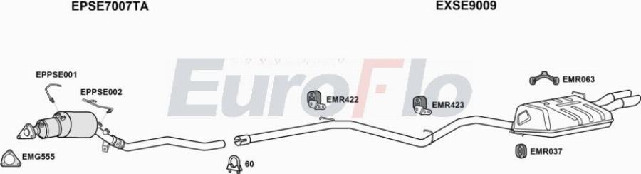 EuroFlo SEEXE20D 2008B - Échappement droxauto.com