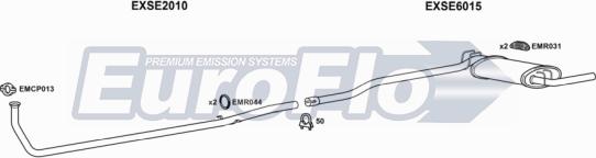 EuroFlo SEIBI09 1001B - Échappement droxauto.com