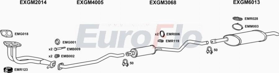 EuroFlo VLAST16 3004A00 - Échappement droxauto.com