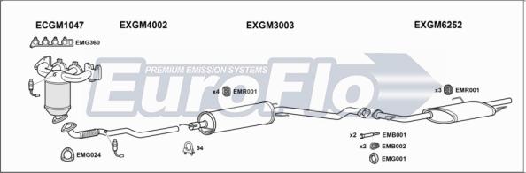EuroFlo VLAST16 3039C - Échappement droxauto.com