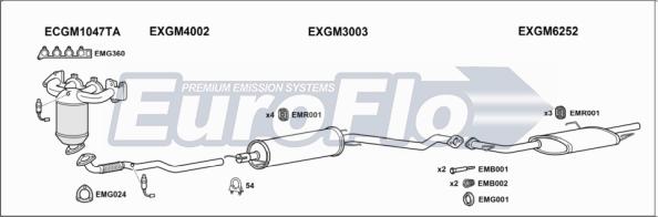 EuroFlo VLAST16 3039E - Échappement droxauto.com