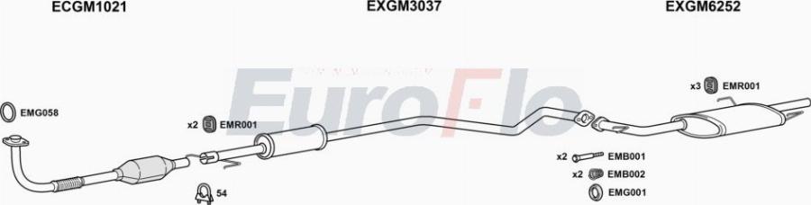 EuroFlo VLAST17D 3015 - Échappement droxauto.com