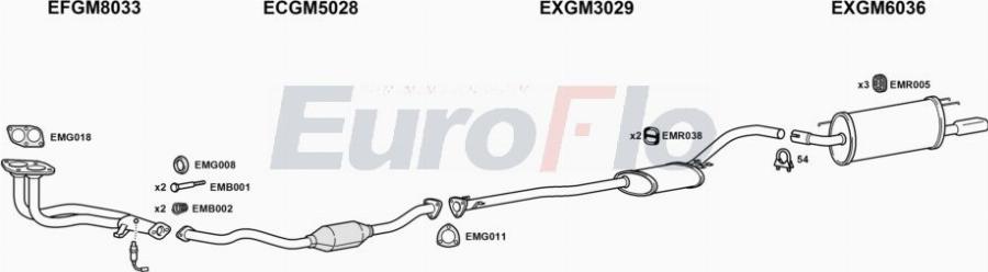 EuroFlo VLCAL20 4011A00 - Échappement droxauto.com