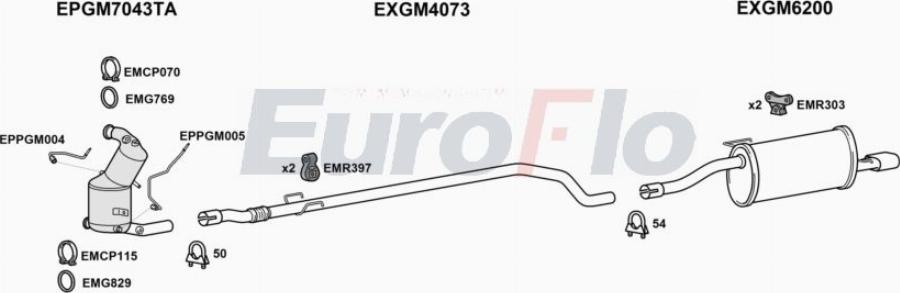 EuroFlo VLCOR13D 7026D - Échappement droxauto.com