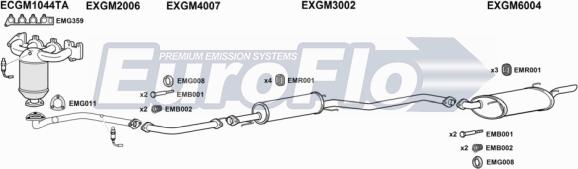 EuroFlo VLVEC18 2008G - Échappement droxauto.com