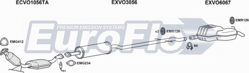EuroFlo VOV7024 3039 - Échappement droxauto.com
