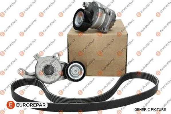 EUROREPAR 6501335680 - Jeu de courroies trapézoïdales à nervures droxauto.com