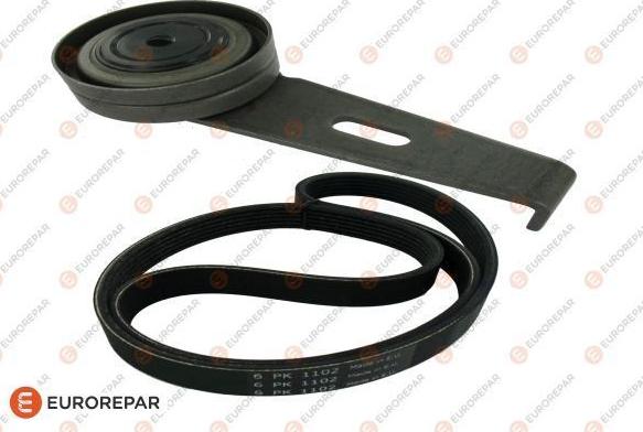 EUROREPAR 1612064580 - Jeu de courroies trapézoïdales à nervures droxauto.com