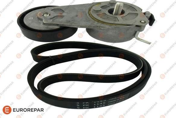 EUROREPAR 1612062980 - Jeu de courroies trapézoïdales à nervures droxauto.com
