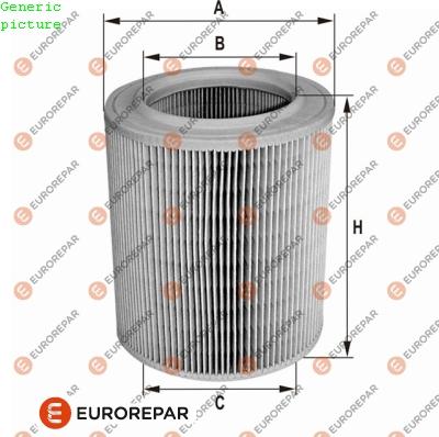 EUROREPAR 1680334880 - Filtre à air droxauto.com