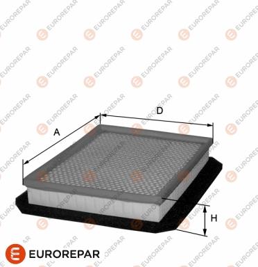 EUROREPAR 1680330280 - Filtre à air droxauto.com