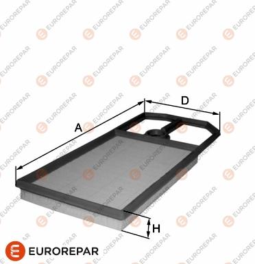 EUROREPAR 1680333480 - Filtre à air droxauto.com