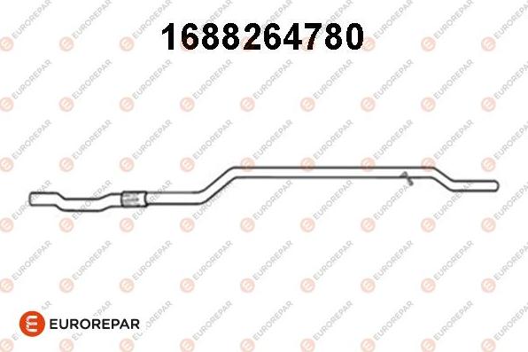 EUROREPAR 1688264780 - Tuyau d'échappement droxauto.com
