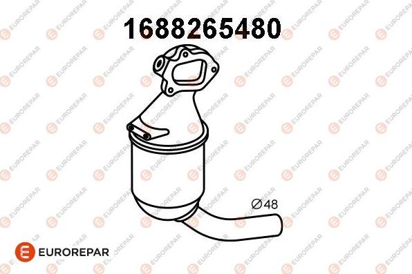 EUROREPAR 1688265480 - Catalyseur droxauto.com