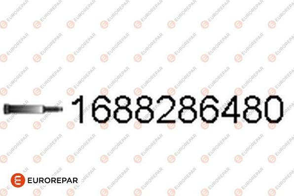 EUROREPAR 1688286480 - Vis, système d'échappement droxauto.com