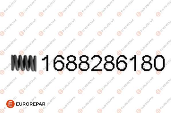 EUROREPAR 1688286180 - Ressort, silencieux droxauto.com