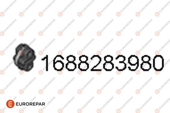 EUROREPAR 1688283980 - Support, silencieux droxauto.com