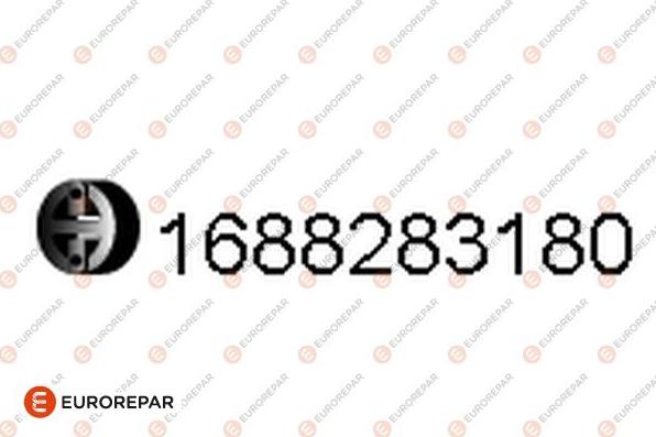 EUROREPAR 1688283180 - Support, silencieux droxauto.com