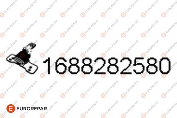 EUROREPAR 1688282580 - Support, silencieux droxauto.com