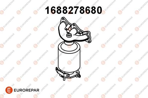 EUROREPAR 1688278680 - Catalyseur droxauto.com