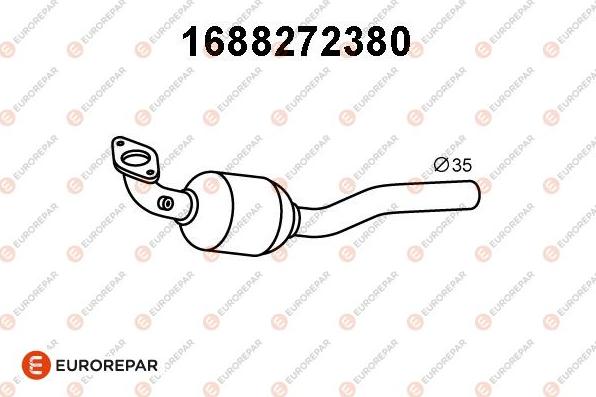 EUROREPAR 1688272380 - Catalyseur droxauto.com