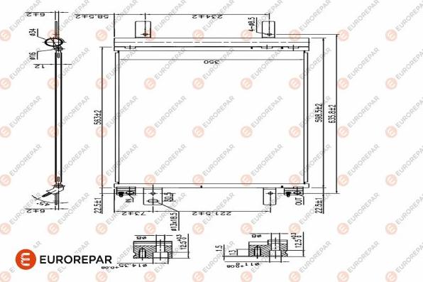 EUROREPAR 1626267380 - Condensateur, climatisation droxauto.com
