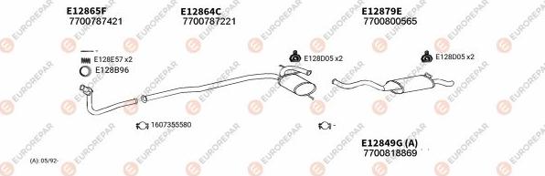 EUROREPAR EXH102324 - Échappement droxauto.com
