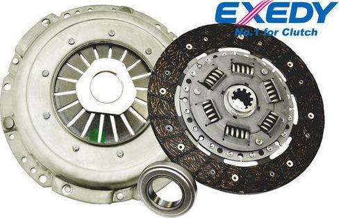 Exedy-AU RVK-6387 - Kit d'embrayage droxauto.com