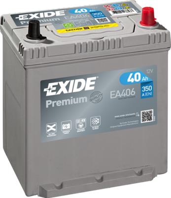 Exide EA406 - Batterie de démarrage droxauto.com