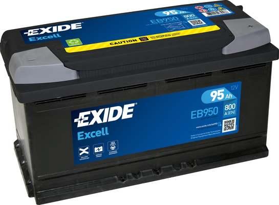 Exide EB950 - Batterie de démarrage droxauto.com
