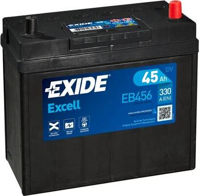 Exide EB456 - Batterie de démarrage droxauto.com