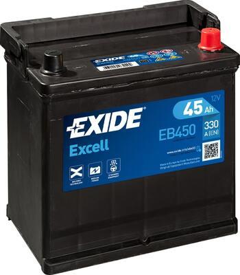 Exide EB450 - Batterie de démarrage droxauto.com